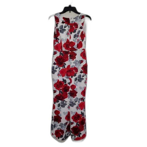 A Sweet Storm Women's Maxi Dress Bodycon Sleeveless Large Floral Pattern Size M - Picture 14 of 14